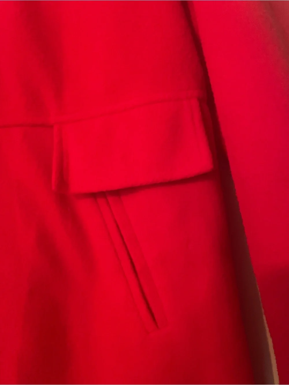 Witchery Red Pea Coat